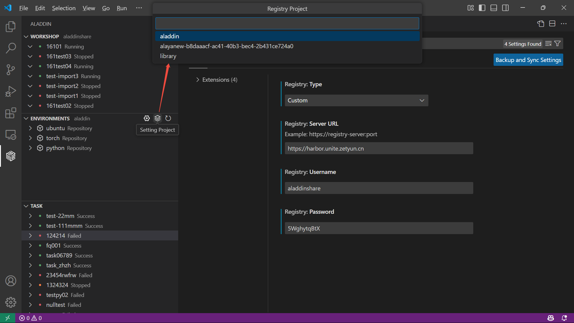 custom_setting_project