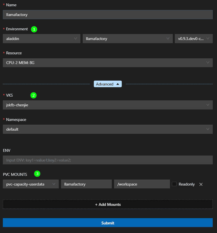 单机单卡微调 · Alaya NeW Cloud Docs